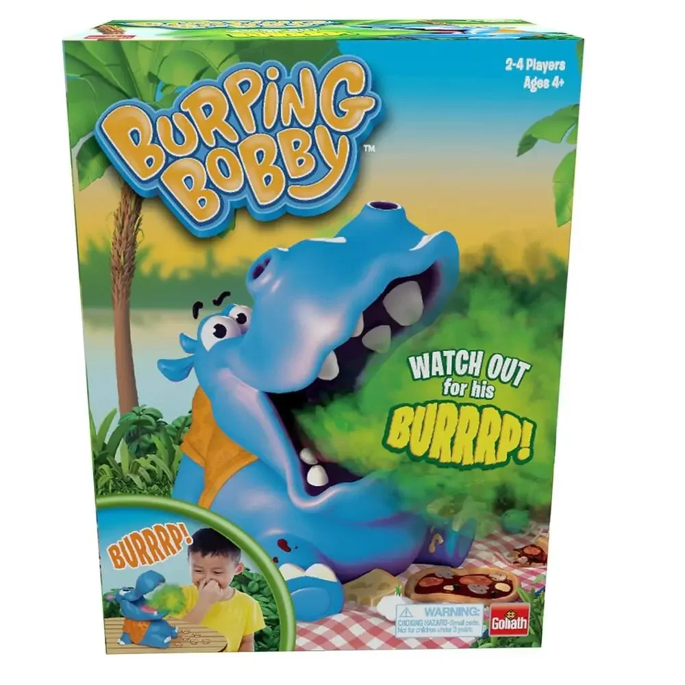 Burping Bobby Hippo Skill & Action Party Game Age 4+